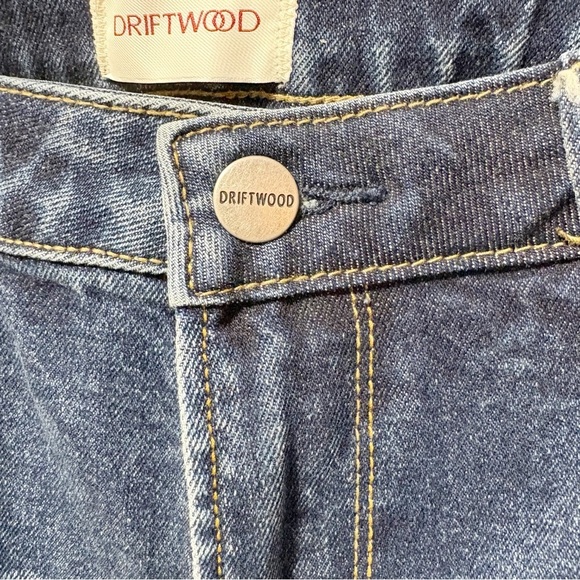 Driftwood Kelly Jeans Floral Embroidered Size 29 Waist 31 Length Bootcut Stretch - Picture 6 of 13